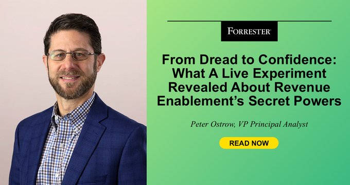 Live experiment reveals revenue enablement’s secret powers