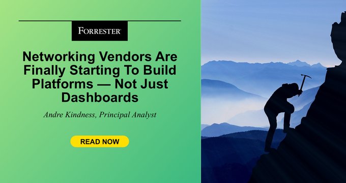 Networking vendors shift from dashboards to platforms