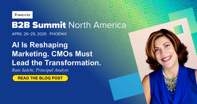 Forrester: AI marketing transformation requires CMO leadership, not shortcuts