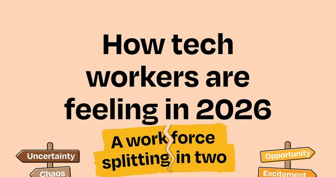 Tech workforce splits into AI-amplified and AI-shaken camps