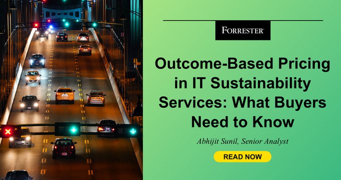 Outcome-based pricing shifts risk to providers in IT sustainability deals