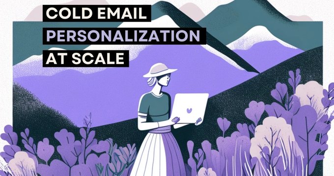 Personalization process lifts cold email reply rates by 58-79%