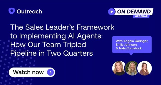 Outreach Proves AI Agents Are Teammates, Not Tools