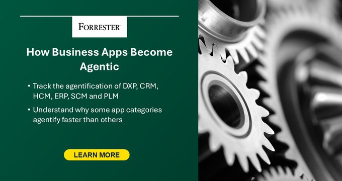 Forrester Declares Death of Manual CRM: Agentic Apps Are the New Cloud