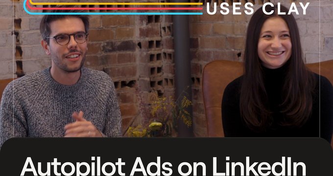 Clay Slashes LinkedIn CPL by 90% Using Its Own Ad Automation