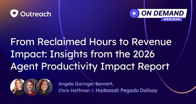 Outreach Proves AI Teammates Deliver 62% Revenue Boost