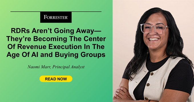 Forrester Declares AI-Powered RDRs the New Command Center for Complex Deals